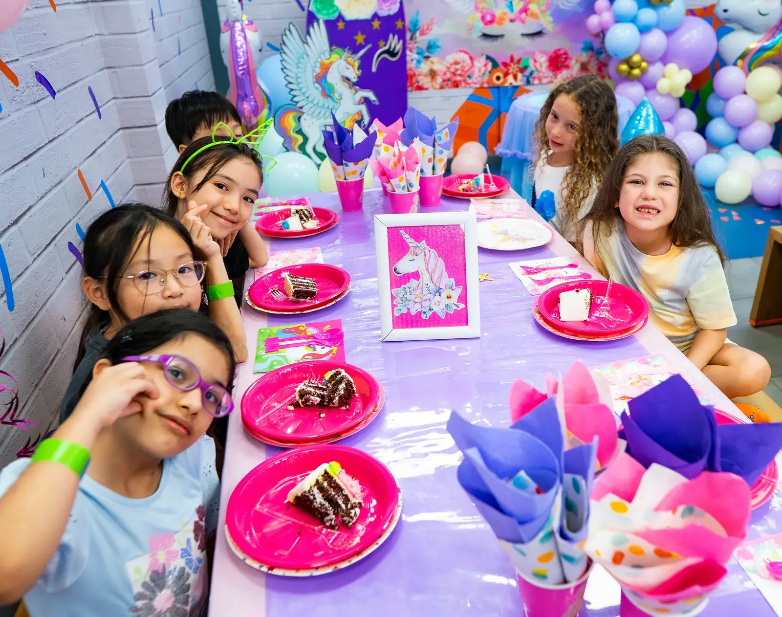 Birthday party at Trampo